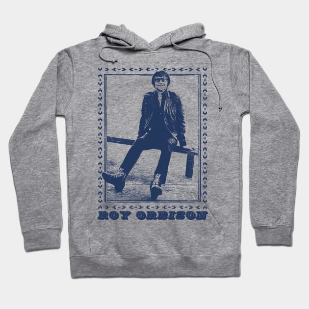 Roy Orbison / Retro Design Fan Art Hoodie by DankFutura